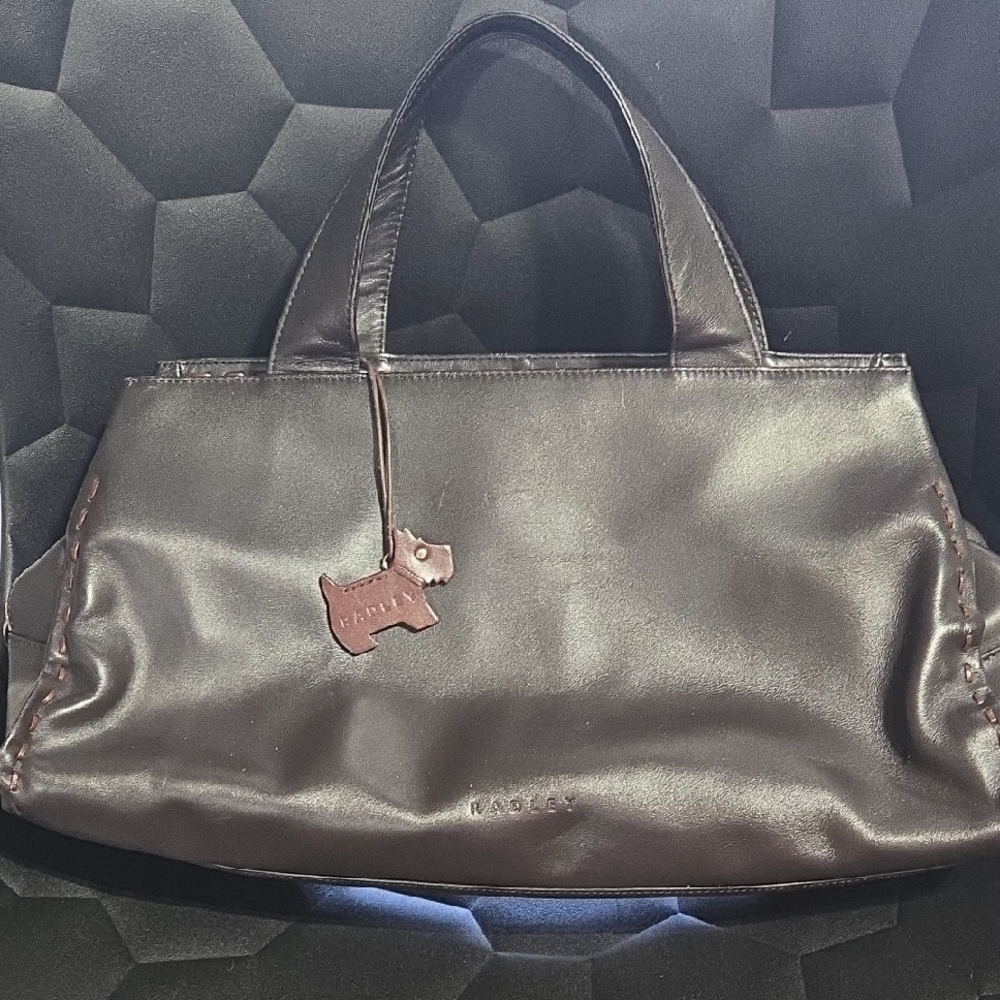 Radley London Brown Leather Tote Bag